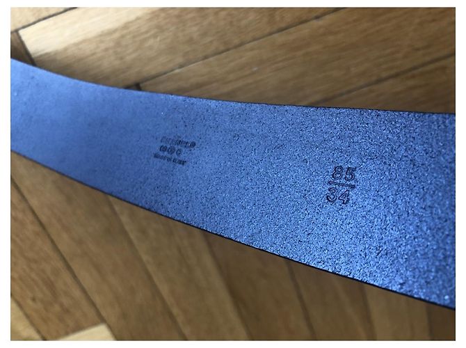 Chanel Logo Belt Negro - vista 4