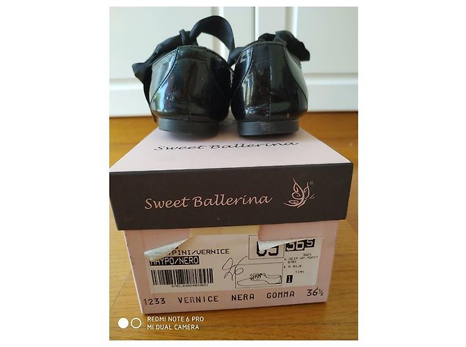 Autre Marque Dolce Ballerina 1233 vernice nera Nero - vista 5