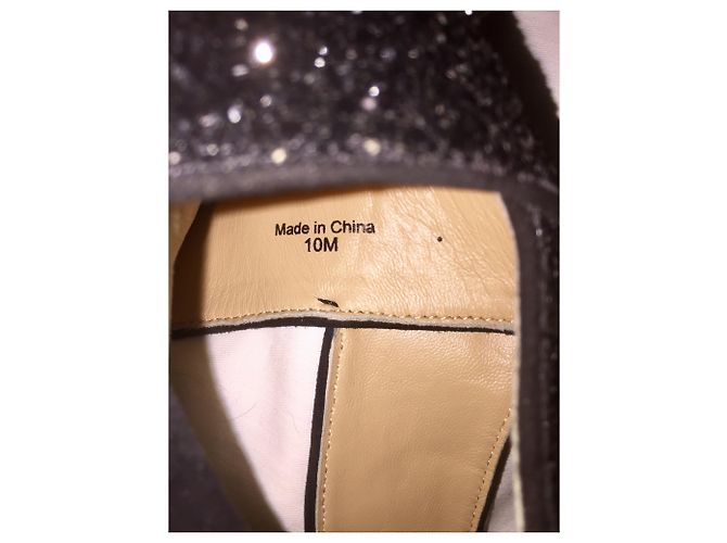 Décolleté Diane Von Furstenberg Zia Glitter Nere - vista 9