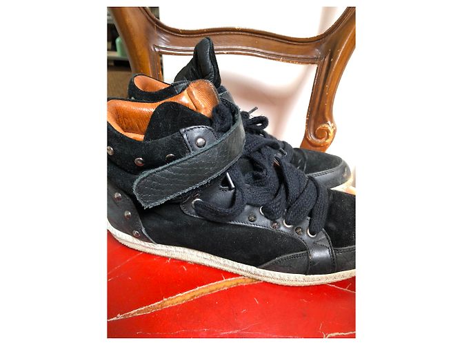 Comptoir Des Cotonniers sneaker "crescente" di cotone Nero - vista 2