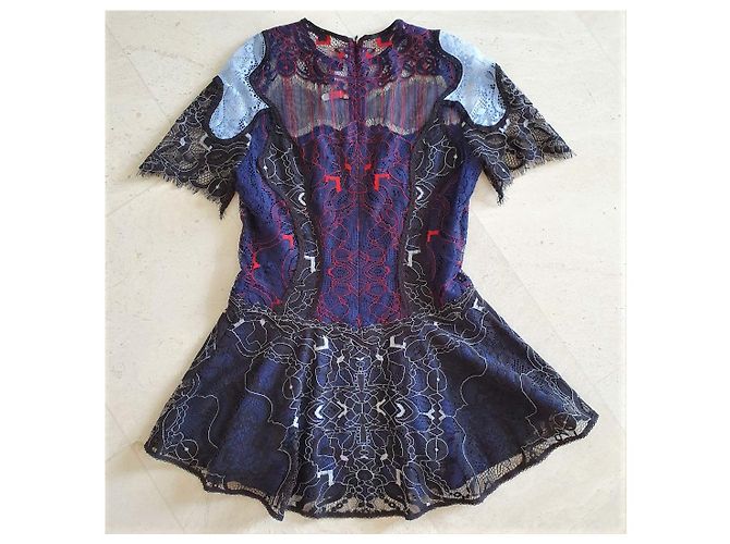 Jonathan Simkhai Lace peplum top UK8 - vista 2