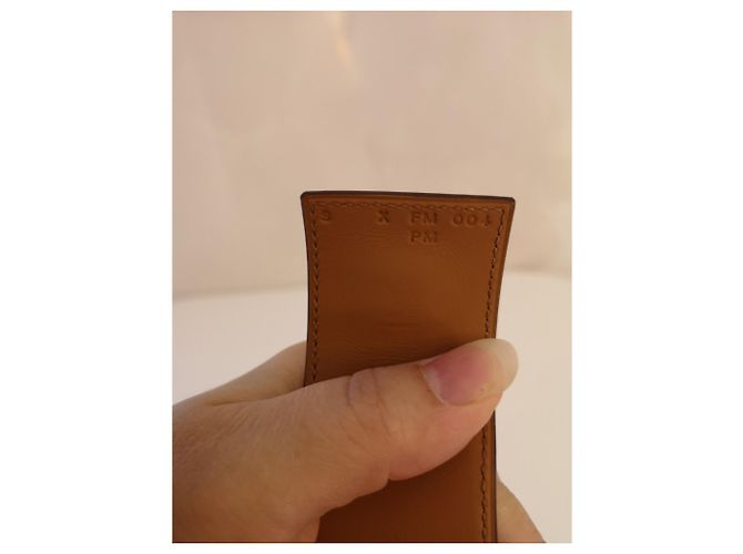 Bracciale con colletto per cani Hermès Arancione Corallo - vista 6