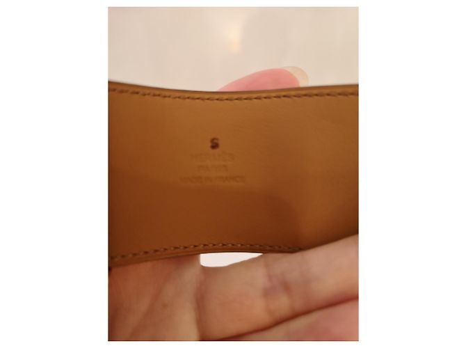Bracciale con colletto per cani Hermès Arancione Corallo - vista 8