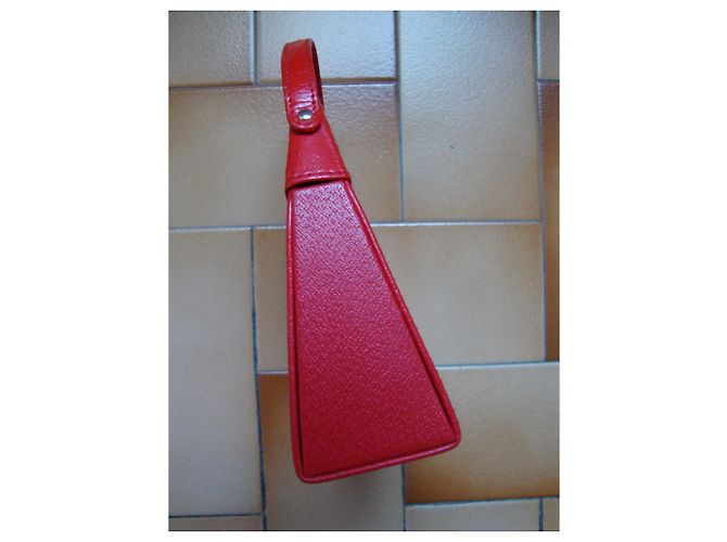 Autre Marque Mini Borsa Rossa in Skaï Rosso - vista 3