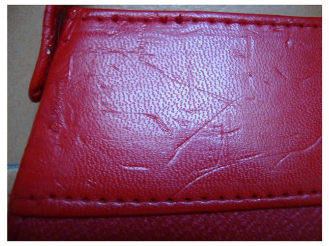 Autre Marque Mini Borsa Rossa in Skaï Rosso - vista 7