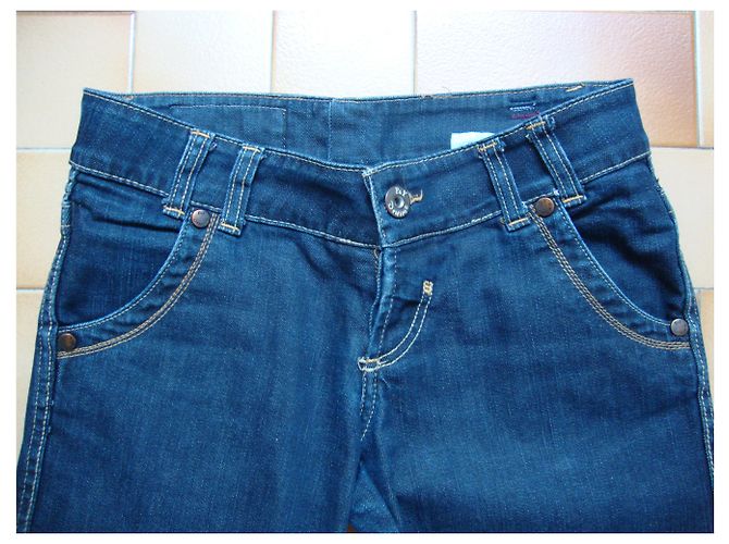 Autre Marque Jeans de denim crudo azul P & Y Talla 40 - vista 3