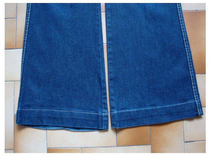 Autre Marque Jeans de denim crudo azul P & Y Talla 40 - vista 5
