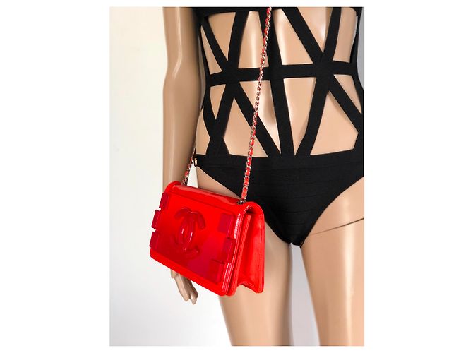 Chanel Boy Brick Lego Orange - Ansicht 10