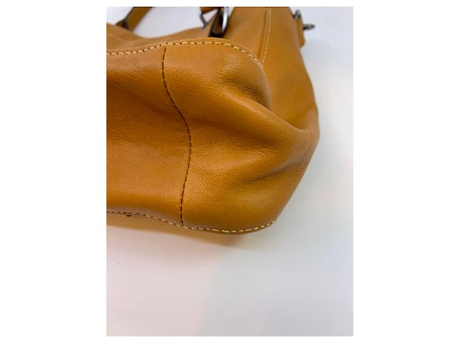 Longchamp 3D Ledertasche Hellbraun - Ansicht 3