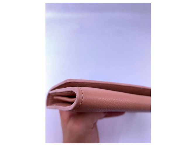 Cartera de repetto con solapa. Melocotón - vista 5
