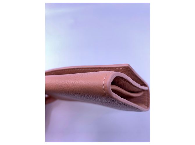 Cartera de repetto con solapa. Melocotón - vista 6