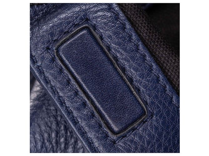 Sac à dos Pandora en cuir bleu Givenchy - vue 10