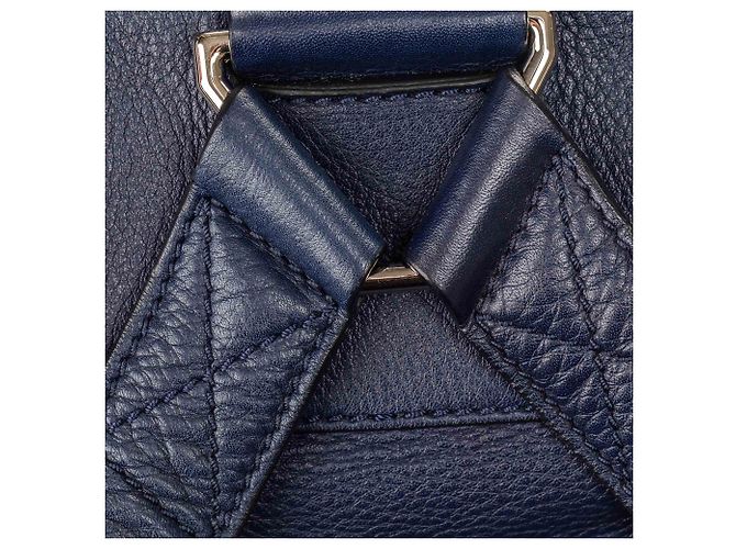 Sac à dos Pandora en cuir bleu Givenchy - vue 12