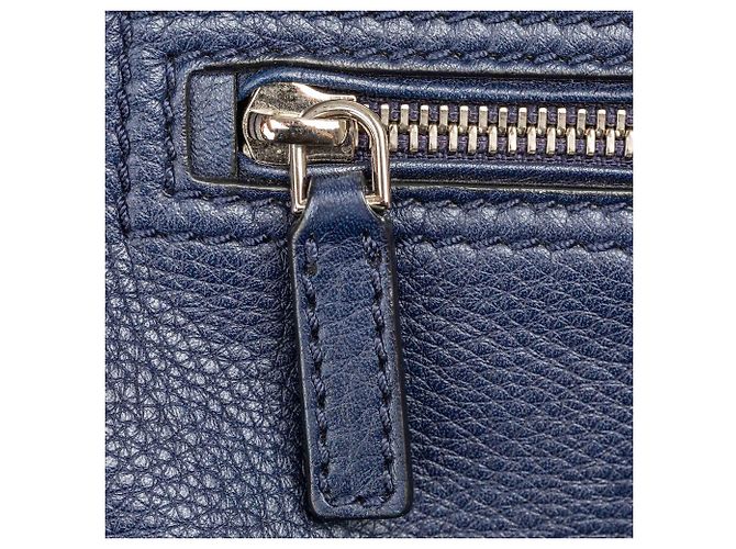 Sac à dos Pandora en cuir bleu Givenchy - vue 9