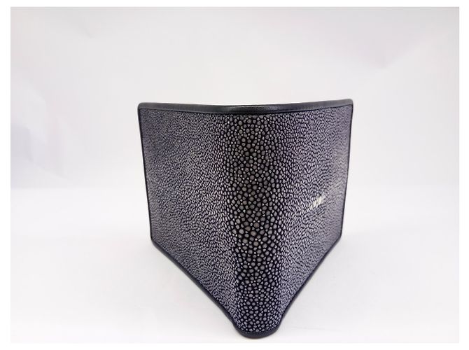 Autre Marque Portafoglio in stingray blu - vista 5
