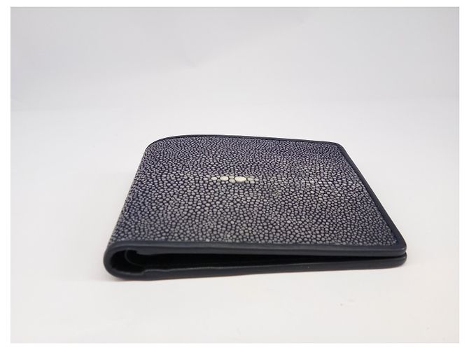Autre Marque Portafoglio in stingray blu - vista 6