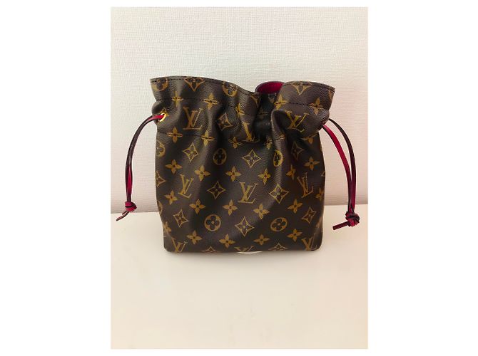 Louis Vuitton Poche Noe Marrone Multicolore - vista 2