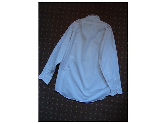 Camisa Georges Rech de algodón blanca Blanco - vista 6