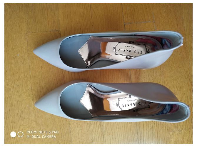 Ted Baker Saviy 9-15957 Nerz (Nude Pink) Pumps aus Lackleder Beige - Ansicht 5