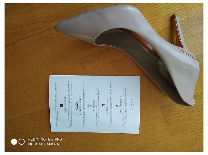 Ted Baker Saviy 9-15957 Nerz (Nude Pink) Pumps aus Lackleder Beige - Ansicht 6