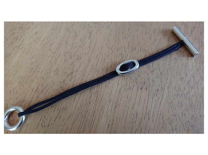 Hermès Kapitän Schwarz Silber - Ansicht 2