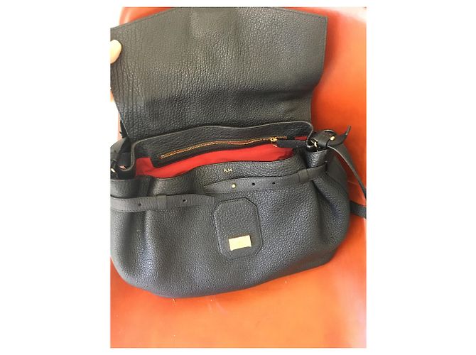 Borsa a mano Lancel Charlie modello piccolo nera in pelle Nero - vista 3