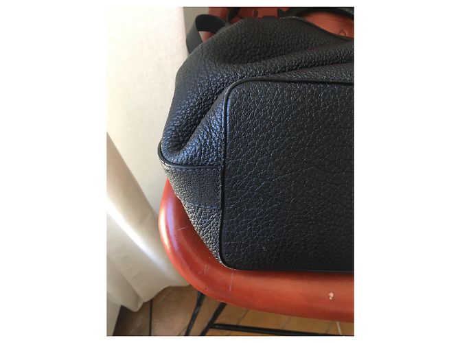 Borsa a mano Lancel Charlie modello piccolo nera in pelle Nero - vista 6