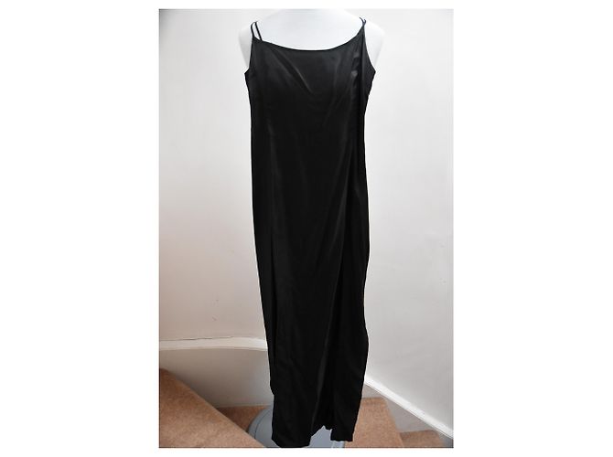 Sportmax 2-Abito lungo bianco e nero a strati. IT 38 - vista 3