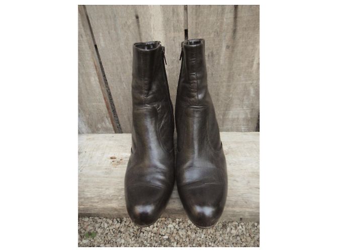 botas Véronique Branquinho Marrón oscuro - vista 4
