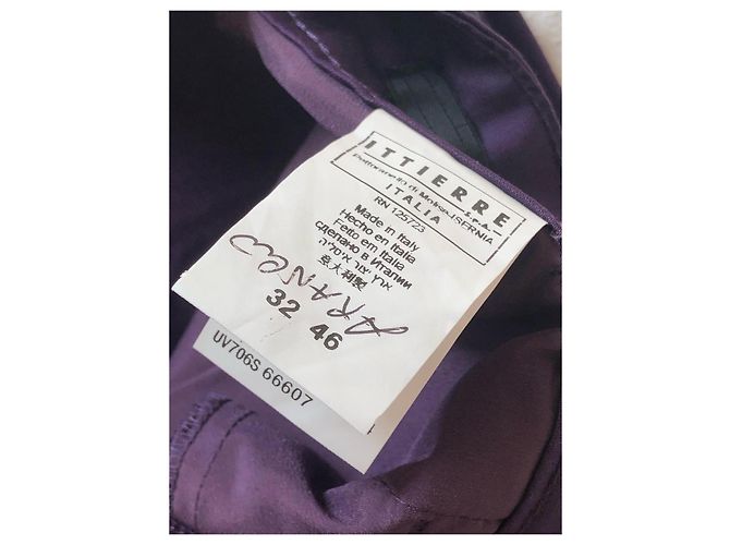 Versace woman's purple pants - view 11