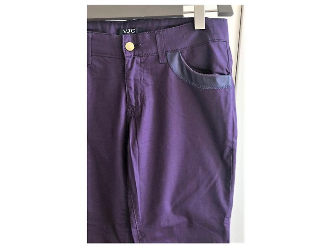 Versace woman's purple pants - view 3