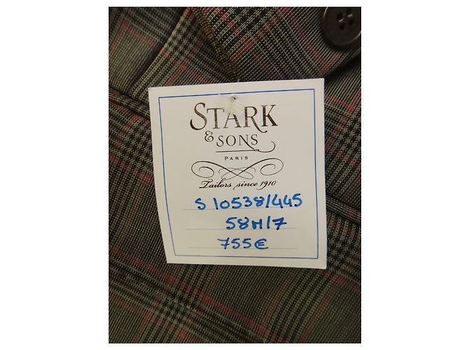 Autre Marque nova jaqueta Starks & Sons (feito sob medida na França) Multicor - vista 2