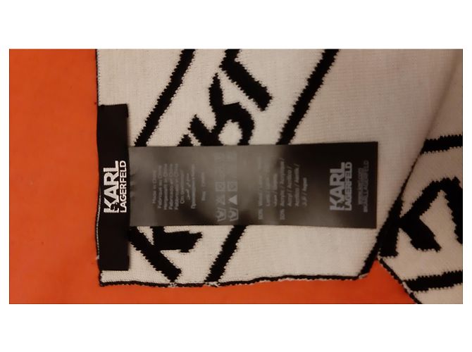 Karl Lagerfeld sciarpe - vista 4