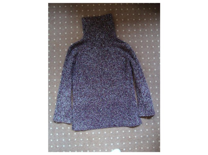 Inconnue Tunika Pullover Braun Acryl - Ansicht 3
