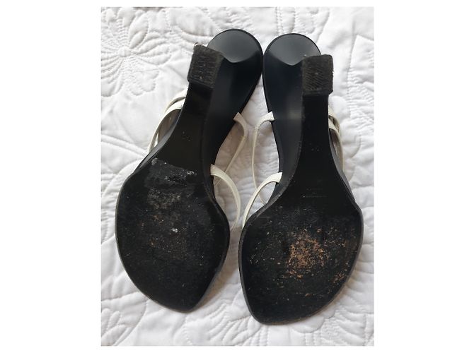 Balenciaga Ciabatte in pelle con zeppa per El Corte Ingles - vista 5