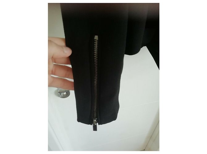 Diane Von Furstenberg Blazer con cascada DvF Olympia Negro - vista 12