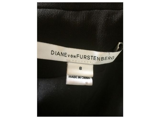 Diane Von Furstenberg Blazer con cascada DvF Olympia Negro - vista 13