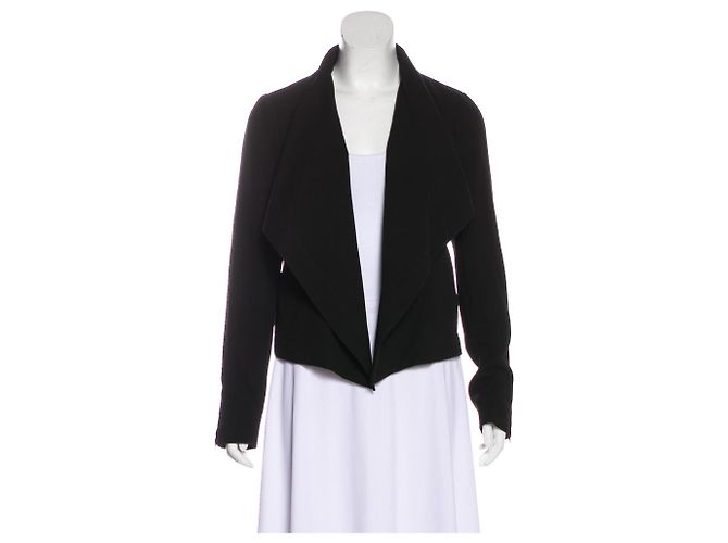Diane Von Furstenberg Blazer con cascada DvF Olympia Negro - vista 5