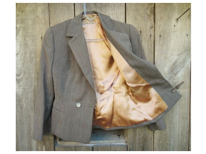 Autre Marque Stark & Sons wool jacket brown - view 3