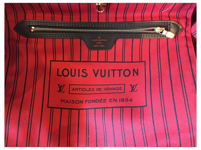 Louis Vuitton "Neverfull MM" Braun - Ansicht 3