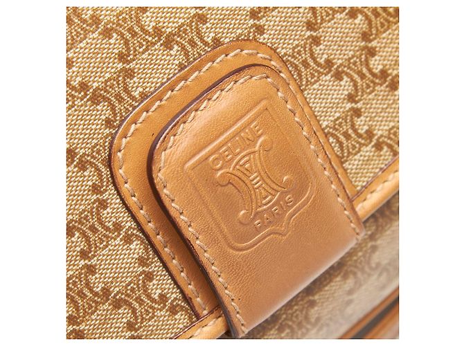 Céline Borsa a tracolla Macadam Celine Brown - vista 9