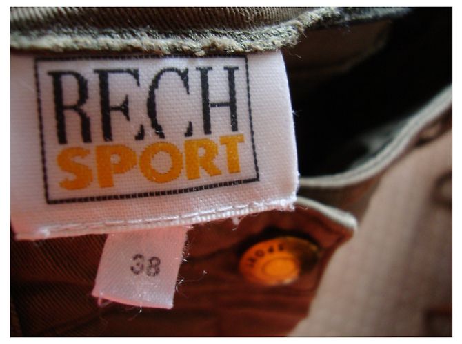 Pantalones Georges Rech Caqui de Algodón - vista 4