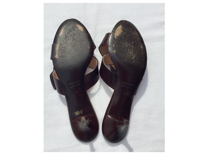 Autre Marque L’Autre Chose Mules Leder Braun Größe 41 - Ansicht 3