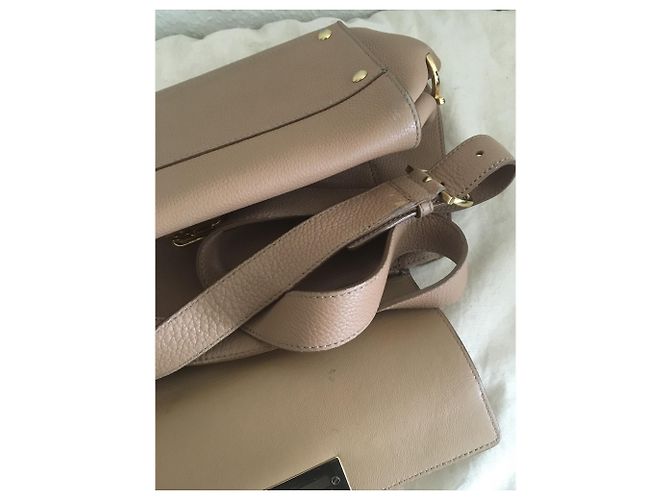 Salvatore Ferragamo Sofia Tasche Leder Caramel Karamell - Ansicht 4