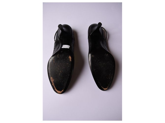 Autre Marque P. Slingback Verdi in pelle nera. 37.5 Nero - vista 5