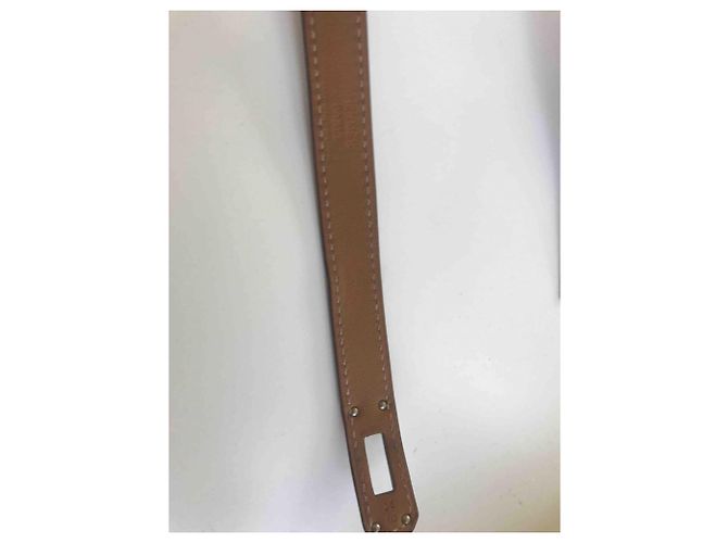 Kelly Double Tour Hermès Pulsera Kelly forrada Tour Púrpura - vista 3