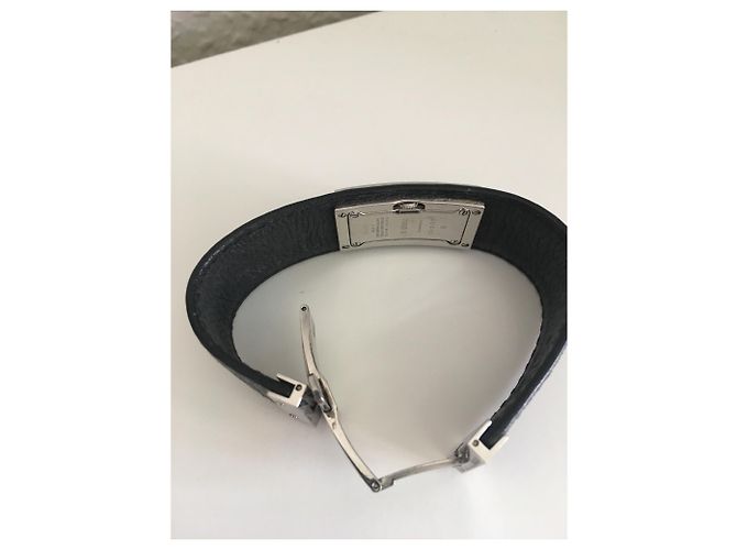 Gucci Uhr 7800 S schwarzes Leder - Ansicht 5