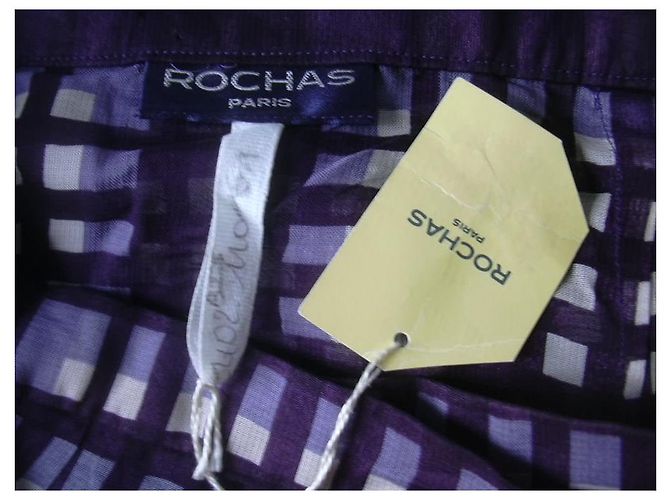 Rochas Rock in Lila aus Viskose - Ansicht 4