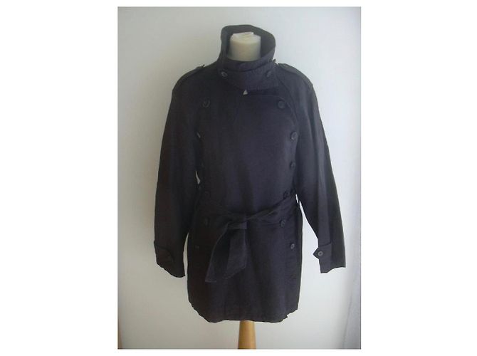 Isabel Marant Etoile Giacca in lino nera Nero - vista 2