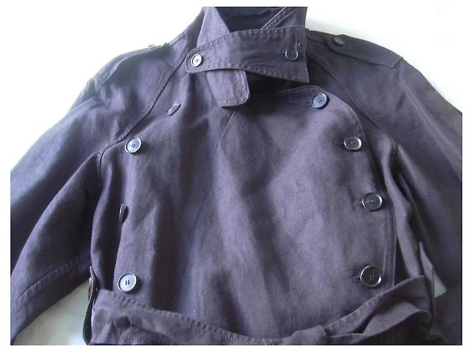 Isabel Marant Etoile Giacca in lino nera Nero - vista 5